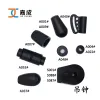 Environmental protection rope head fixed rope buckle, hanging bell, hanging bead ear shaped pull climbing belt cover, hanging bell brake pad rope stop Item Picture